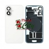 Image of Apple iPhone16 Pulled Mid-Frame Housing+ BackCover with Some Small Parts No Battery(White)-GUS