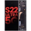 Afbeelding van Samsung Galaxy S22 Ultra 5G ORIGINAL SIZE OLED LCD Scherm Met Frame (Zwart )