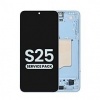 Bild von Samsung Galaxy S25 Service Pack LCD Display Assembly With Frame (IcyBlue)