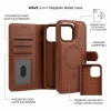 Bild von Wave Magsafe Book Case for iPhone 15 - Brown 