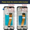 Image of Samsung Galaxy A03 (A035G) EU Ori LCD Display Assembly With Frame (Black) Big screen
