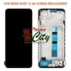 Image of Xiaomi Redmi Note 12 4G ORi LCD Display Assembly With Frame (Black) -CCS