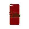 Image of Big Hole Battery Back Glass Cover Replacement iPhone SE 2022 - Red