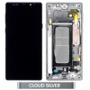 Image of Samsung Galaxy Note 9 (N960F-DS) LCD Display Assembly With Frame (Cloud Silver)