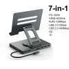 Afbeelding van Wave Laptop & Tablet Stand + 7 in 1 Type-C Docking Station 