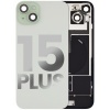Image of Back Glass / Cover Replacement iPhone 15 Plus With Steel Plate+Wireles | Green