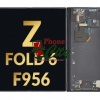 Image of Samsung Galaxy Z Fold 6 (SM-F956) Pulled LCD Display Assembly With Frame (Blue) -UASS