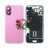 Image of Apple iPhone16 Plus Pulled Mid-Frame Housing+BackCover+ No Battery(Pink)-MLS