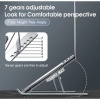 Image of Laptop Stand Portable Folding Aluminum Alloy With Fan