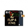 Image of Samsung Galaxy Z Flip6 (SM-F741B) Service Pack Outer LCD Display Assembly No Frame (White) -KY