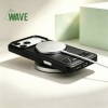 Image of Wave Magnetische Hoes met Stand Galaxy S23 FE - Black