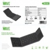 Afbeelding van Wave WA-417 Universal Foldable Bluetooth keyboard with Tuch pad