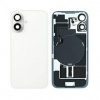 Image of Back Glass Replacement For iPhone 16 With Steel Plate+Magnet + NFC - White