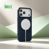 Afbeelding van Wave Magsafe Hoes met portemonnee iPhone 17 Pro Max - Blauw