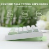 Image of BT-09 PC Gaming Keyboard 2in1 Wireless and USB-C Wired, RGB Backlit (Blue White Purple) -GA