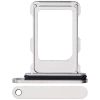 Image of iPhone 16 Pro / 16 Pro Max Single Sim Card Tray (White Titanium) -Y