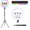 Afbeelding van Wave WA-328 RGB LED Ring Light 18-Inch with Remote Control & Soft Lighting for Photography & Video