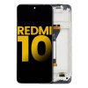 Image of Xiaomi Redmi 10 service pack LCD Display Assembly With Frame (Black) -MY