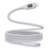 Bild von Wave WA-447W USB-C To Lightning Nylon Fully Compattible Data Cable 1M (white)
