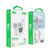Image of Wave WA-205 Wireless Earbuds With Digtital Display ANC+ENC Noise Reduction (White)