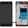 Image of Huawei P8 LCD Display Assembly With Frame (Black)