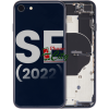 Bild von iPhone SE 2022 Pulled Mid-Frame Housing with Parts No Battery (Black)