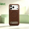 Image of Wave Magnetische Hoes met Stand Galaxy S23 FE - Brown