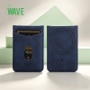 Afbeelding van Wave Card Wallet Leather MagSafe Luxe - Blauw