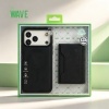 Afbeelding van Wave Magsafe Hoes met portemonnee iPhone 17 Pro Max - Zwart