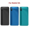 Image of Xiaomi Redmi 9A Backcover with Camera Glass (Black) - LY