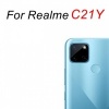 Image of Realme C21Y Back Cover With Camera Glass Lens ( Blue ) -LL