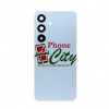 Image of Samsung S25 Back Covers + Camera lens (Light Blue) -LK
