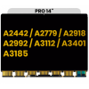 Image of MacBook Pro(A2442/A2779/A2918/A2992/A3112/A3401/A3185)OEM LCD No Frame (LG version)