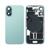 Image of Back Glass Replacement For iPhone 16 With Steel Plate+Magnet + NFC- Green