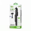 Afbeelding van Wave WA-332 Selfie Stick Tripod 3-in-1 with Face Tracking en 360° (Black)