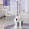 Afbeelding van PureBreeze 360° – Bladeless Ventilator & Luchtreiniger | Stille Tower Fan (Hot & Cold)