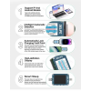 Afbeelding van Relife TB-09 Tail Plug Detector Lightning Type-C Interface Charging Port Tester