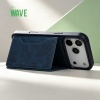 Afbeelding van Wave Magsafe Hoes met portemonnee iPhone 17 - Blauw