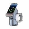 Afbeelding van Wave WA-384 4in1 Magnetic Wireless Charger Stand With Speaker 15W Fast