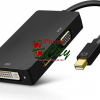 Image of 3in1 Mini DisplayportHub to VGA/HDMI/DVI Monitor Adapter Kabel Converter