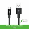 Image of Wave WA-142 Quick Charger USB-C Cable 1M (Black)