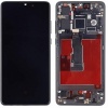 Image of Huawei P30 OLED LCD Display Assembly With Frame (Black) - CKS