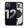 Afbeelding van iPhone 12 Pulled B-Grad Behuizing Met onderdelen No Batterij (Zwart)