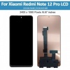Image of Xiaomi Redmi Note 12 Pro 5G /Note 12 Pro Plus / Poco X5 Pro OLED LCD Display Assembly No Frame (Blac