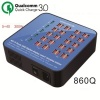 Image of Smart Charging Station with 45 Ports USB, QC 3.0 Fast Charger Ports