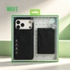 Afbeelding van Wave Magsafe Hoes met portemonnee iPhone 17 - Zwart