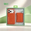 Afbeelding van Wave Magsafe Hoes met portemonnee iPhone 17 - Oranje