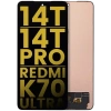 Image of Xiaomi 14T / 14T Pro / Redmi K70 Ultra Ori LCD Display Assembly No Frame (Black) - LGM