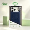 Afbeelding van Wave Magnetische Hoes met Stand iPhone 16 Plus - Blauw