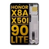 Afbeelding van Honor X8A 4G / 90 Lite Origineel LCD Scherm met frame (Zwart)